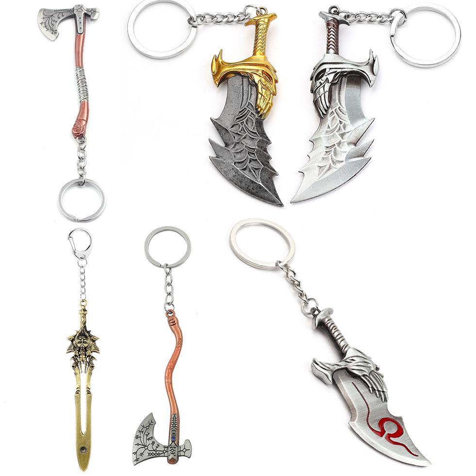 Carabiner Keychain - God of War 4 Kratos Sword