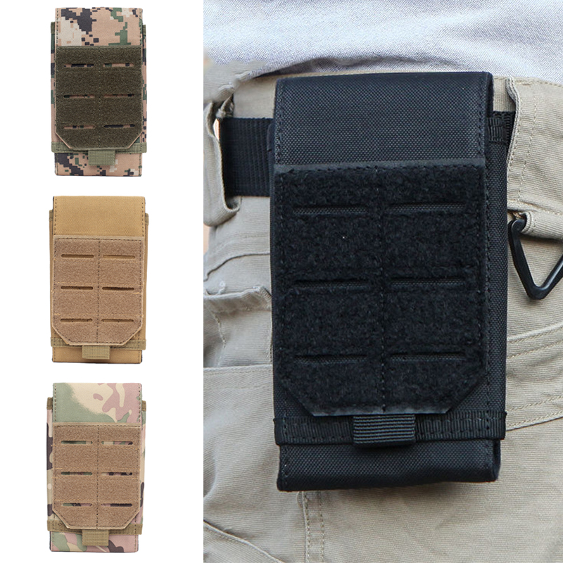 Edc Carry Fanny Pack - Outdoor Molle Phone Pouch Tactical Waist