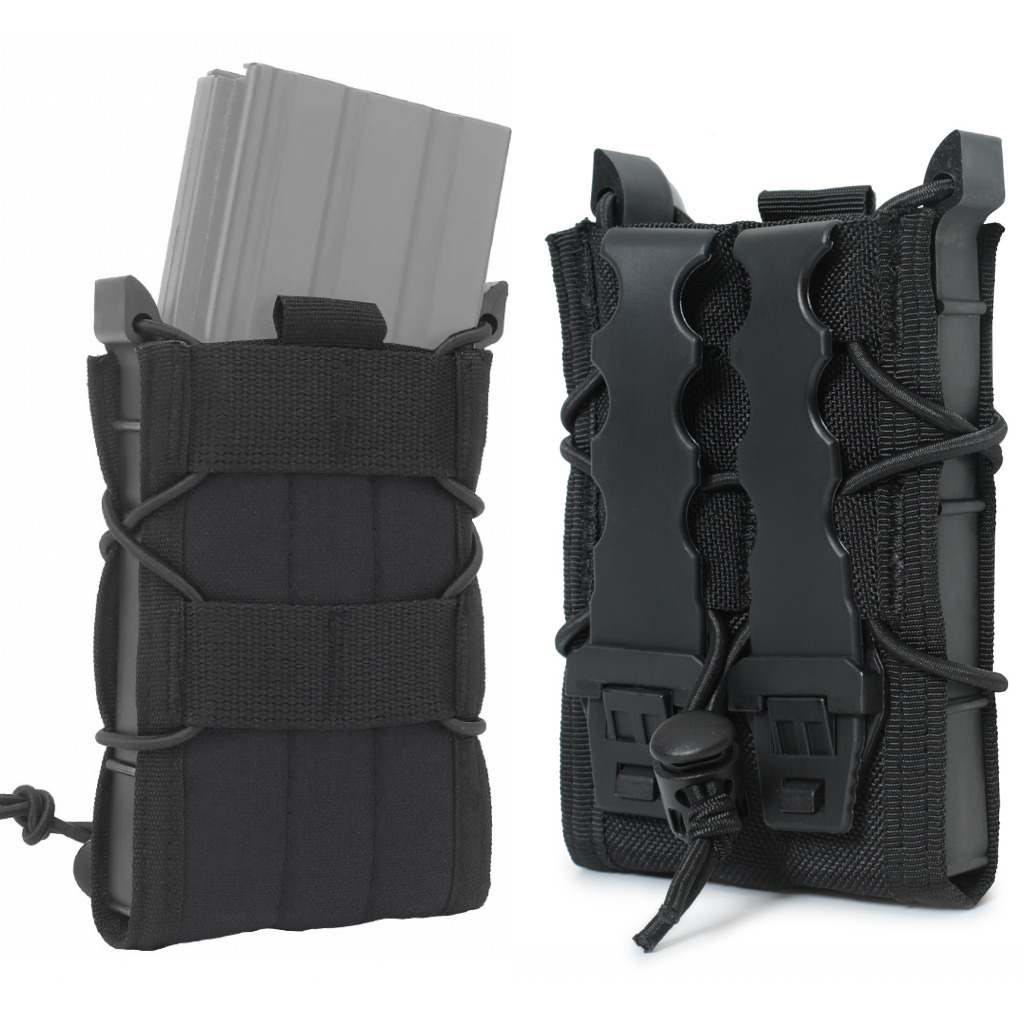 Edc Carry Fanny Pack - 5.56 Molle Single Magazine Pouch Mag