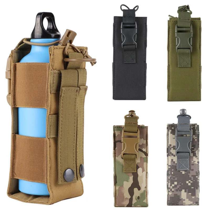 Edc Carry Fanny Pack - x1 Molle Water Bottle Holster Pouch