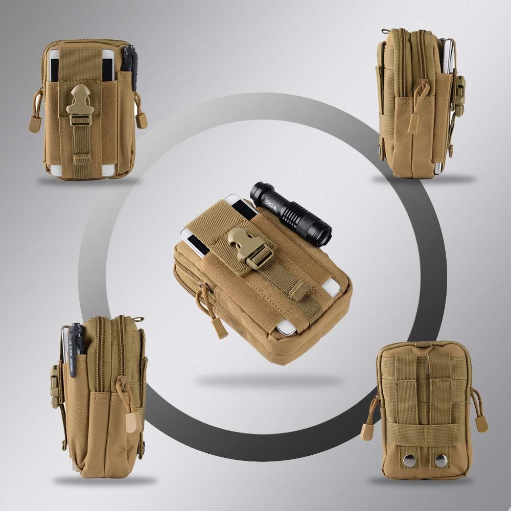 Tactical Molle Belt Pouch Mili - огляд і ціна Edc Carry Fanny Pack