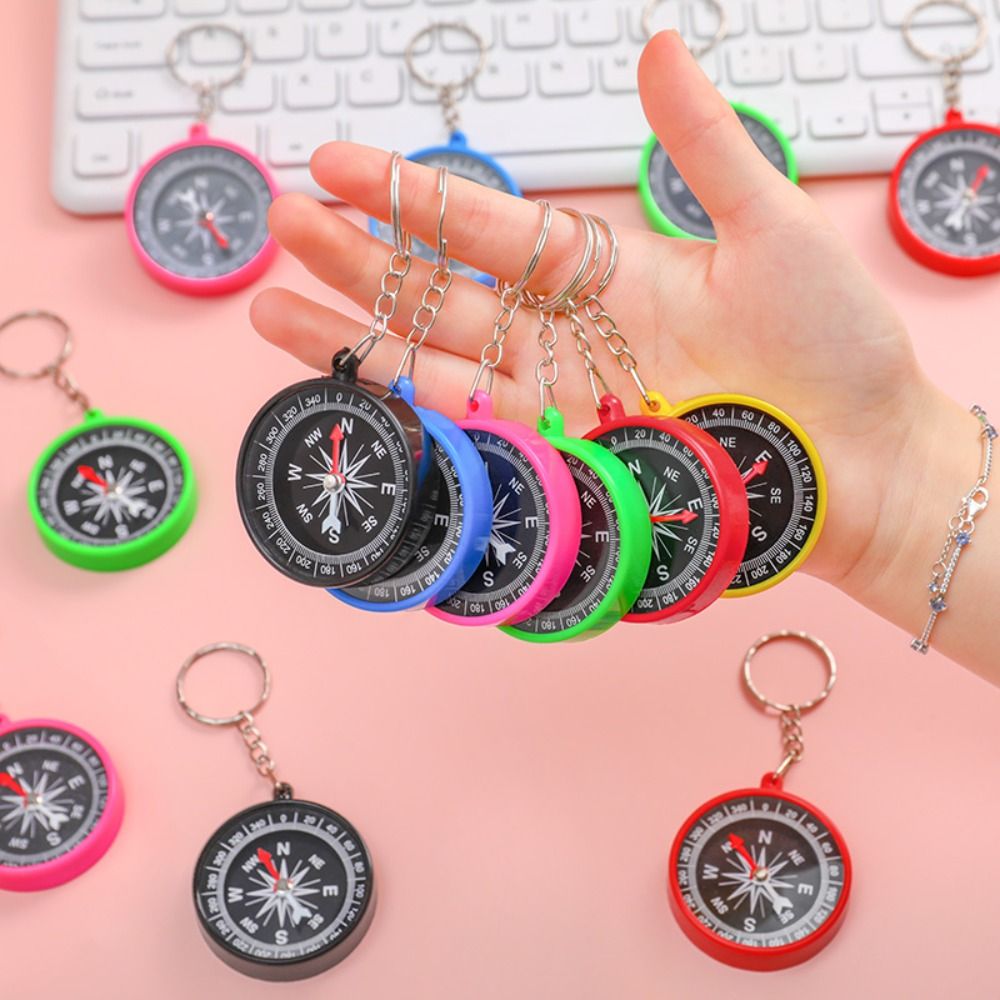 Outdoor Camping Pocket Compass - огляд і ціна Compass Keychain Mini