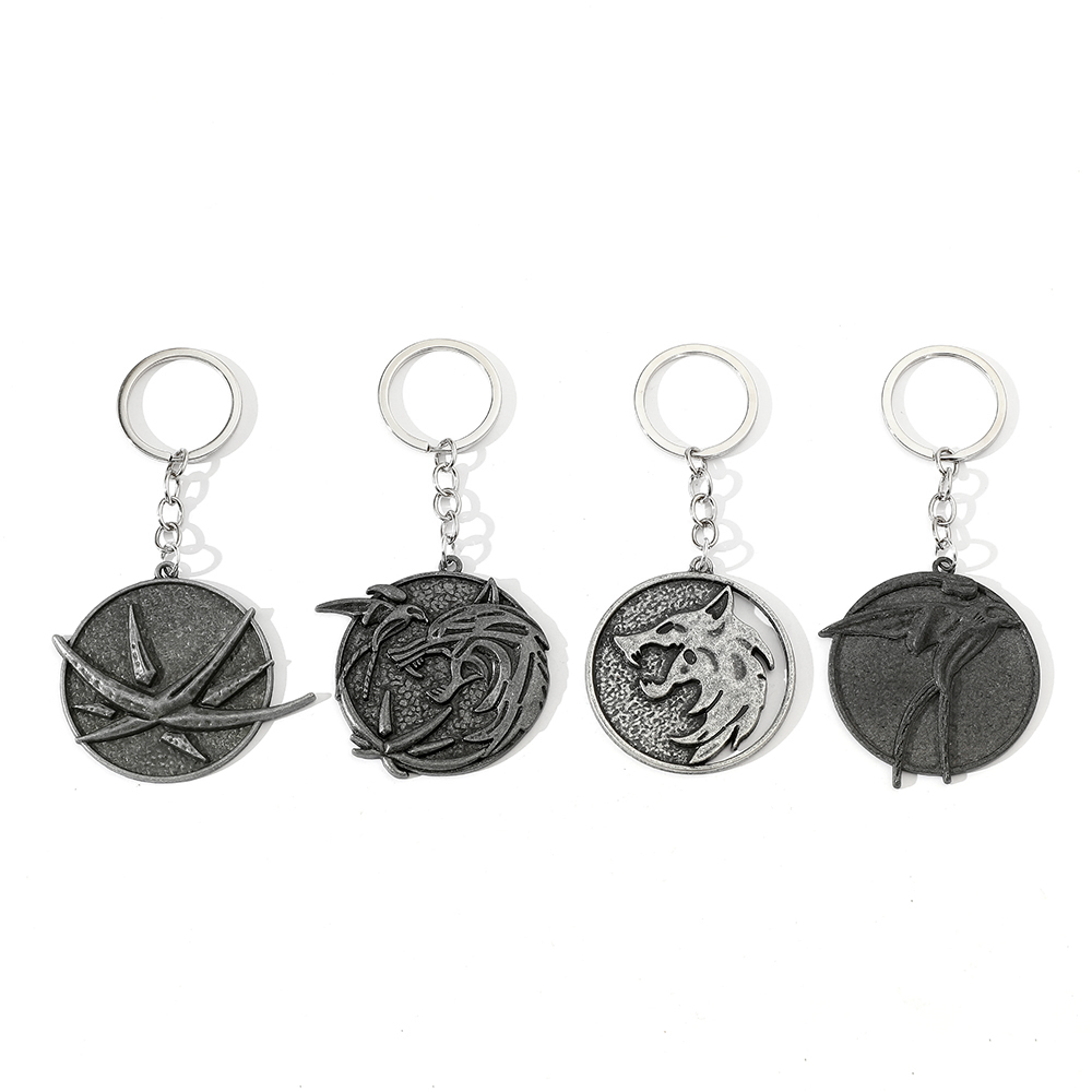 Vintage Wolf Head Keychain Gam - огляд і ціна Carabiner Keychain