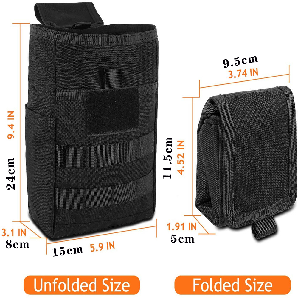 Foldable Molle Dump Drop Pouch - огляд і ціна Edc Carry Fanny Pack