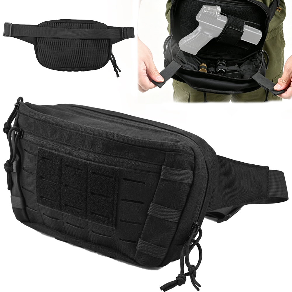 Tactical Pistol Waist Bag CCW  - огляд і ціна Edc Carry Bag For Pistol