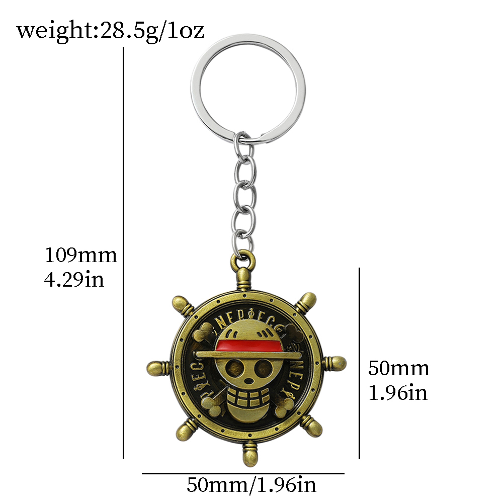 One Piece Anime Keychain Luffy - огляд і ціна Carabiner Keychain
