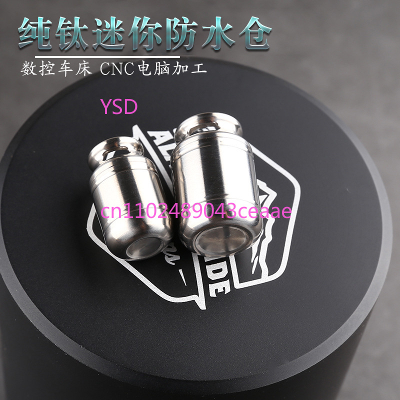 Mini Titanium Waterproof Pill  - огляд і ціна Edc Pill Carry