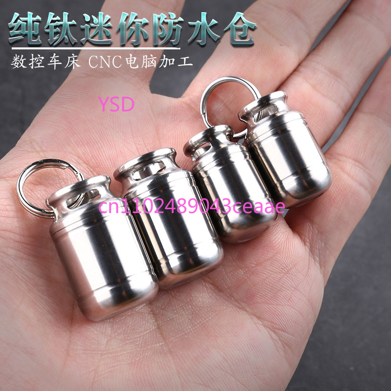Mini Titanium Waterproof Pill  - огляд і ціна Edc Pill Carry