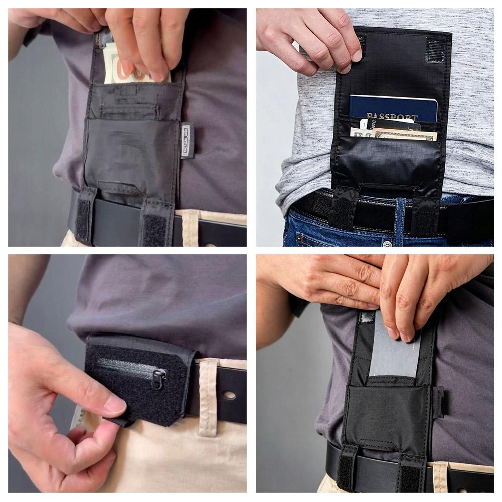 Hidden Travel Waist Pouch, Ant - огляд і ціна Edc Carry Fanny Pack