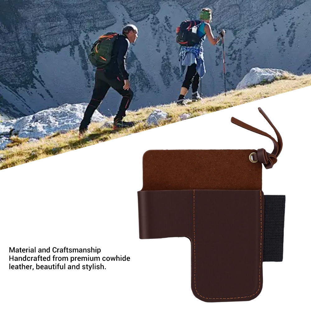 Durable Cowhide Leather Multit - огляд і ціна Leather Edc. Carry Pouch