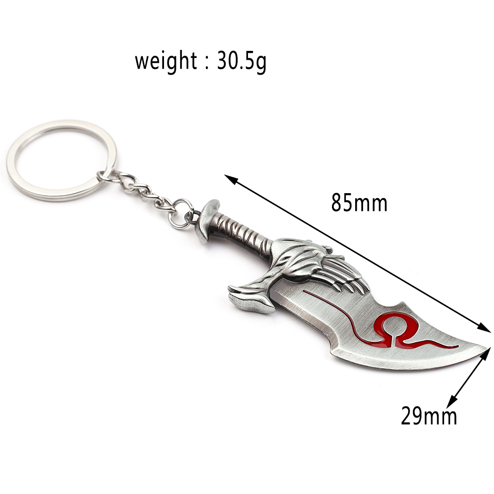 God of War 4 Kratos Sword Keyc - огляд і ціна Carabiner Keychain
