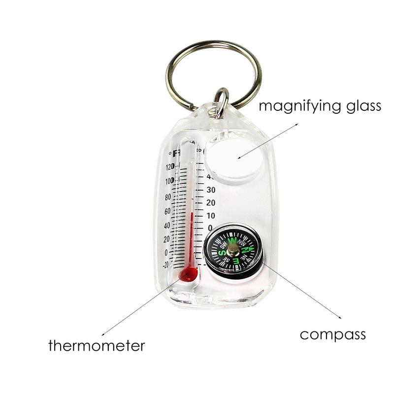 Mini Keychain multifunction Ca - огляд і ціна Compass Keychain Mini