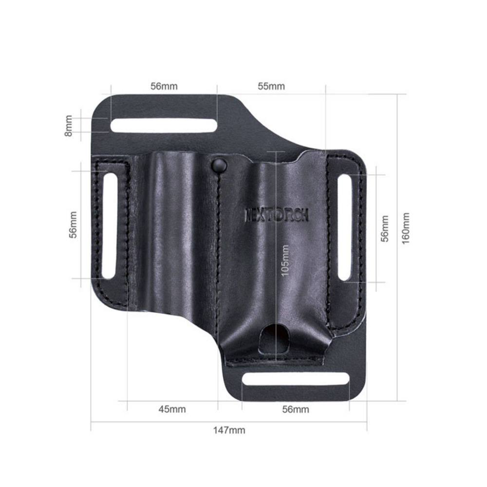 1PC. Leather EDC Pouch for Fla - огляд і ціна Leather Edc. Carry Pouch