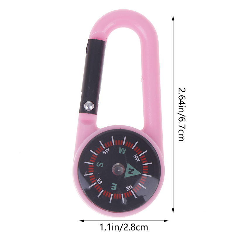 Outdoor ABS Mini Compass Carab - огляд і ціна Compass Keychain Mini