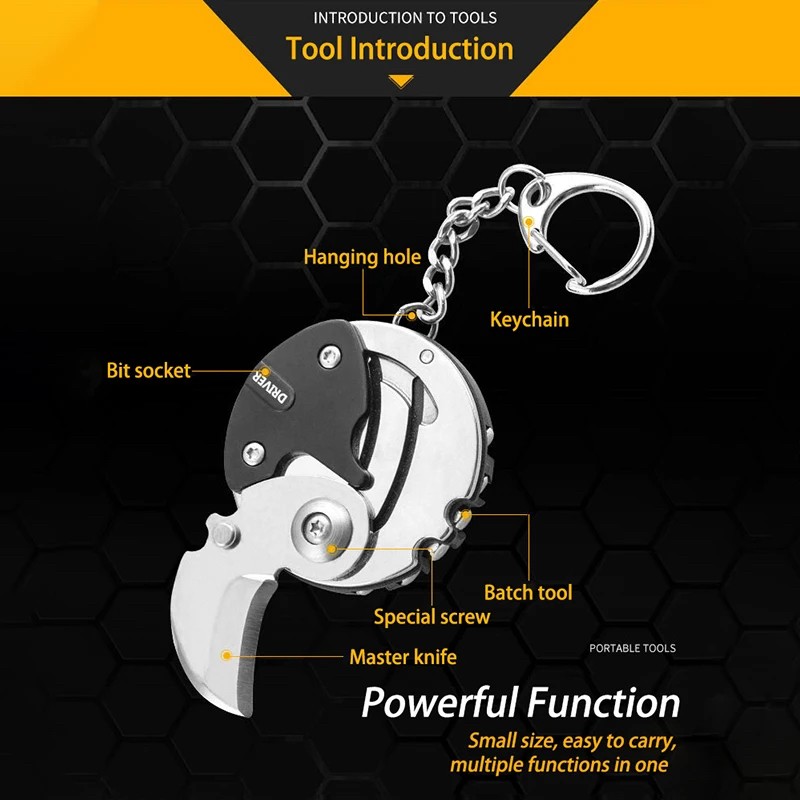 Multifunctional Folding Coin K - огляд і ціна Edc Carry Coins