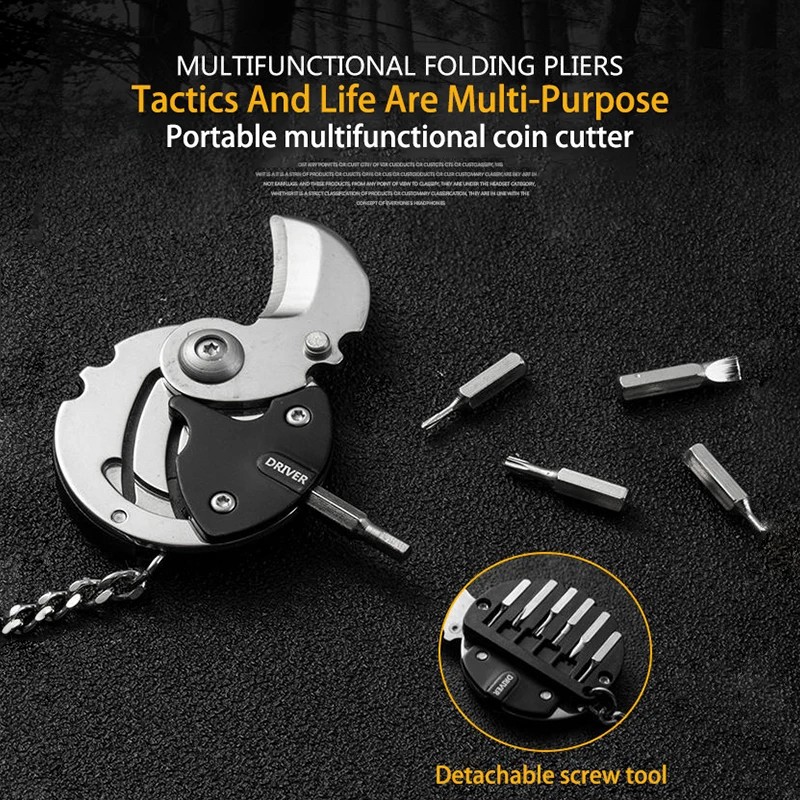 Multifunctional Folding Coin K - огляд і ціна Edc Carry Coins