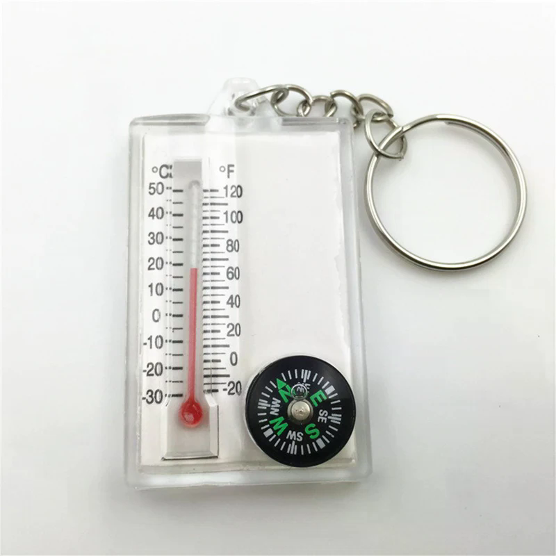 Outdoor Mountaineering Buckle  - огляд і ціна Compass Keychain Mini