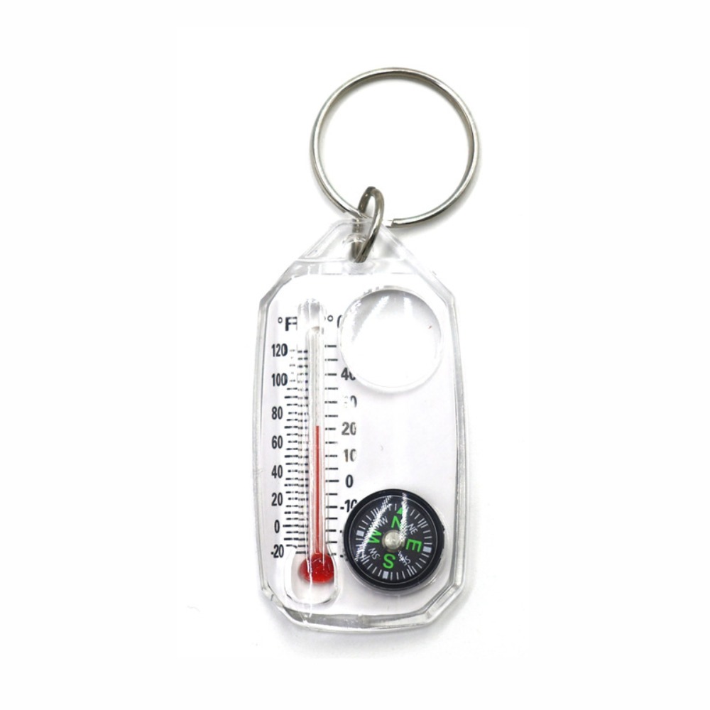 Portable 3-in-1 Function Mini  - огляд і ціна Compass Keychain Mini