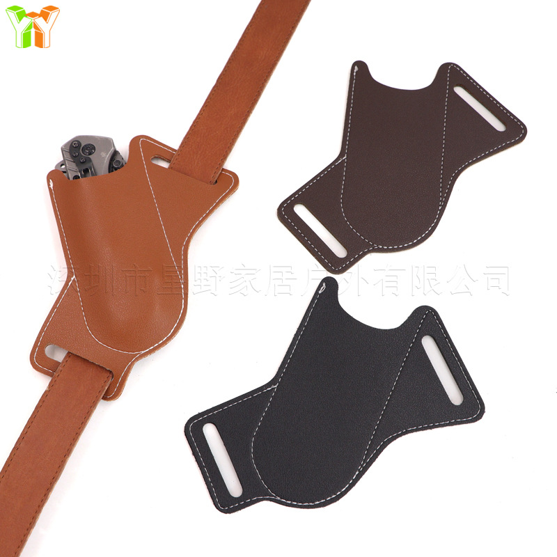 Leather Folding Knife Sheath,  - огляд і ціна Leather Edc. Carry Pouch