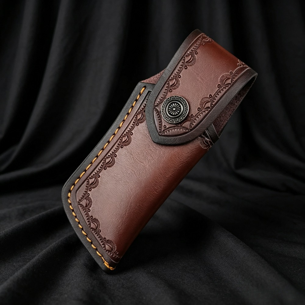 Collectible Embossed Genuine L - огляд і ціна Leather Edc. Carry Pouch