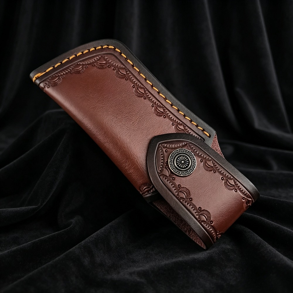 Collectible Embossed Genuine L - огляд і ціна Leather Edc. Carry Pouch