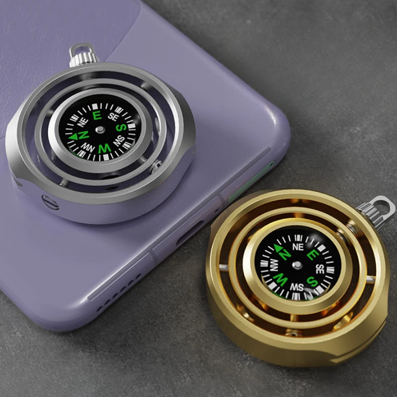 MINI Compass Fingertip Fidget  - огляд і ціна Compass Keychain Mini
