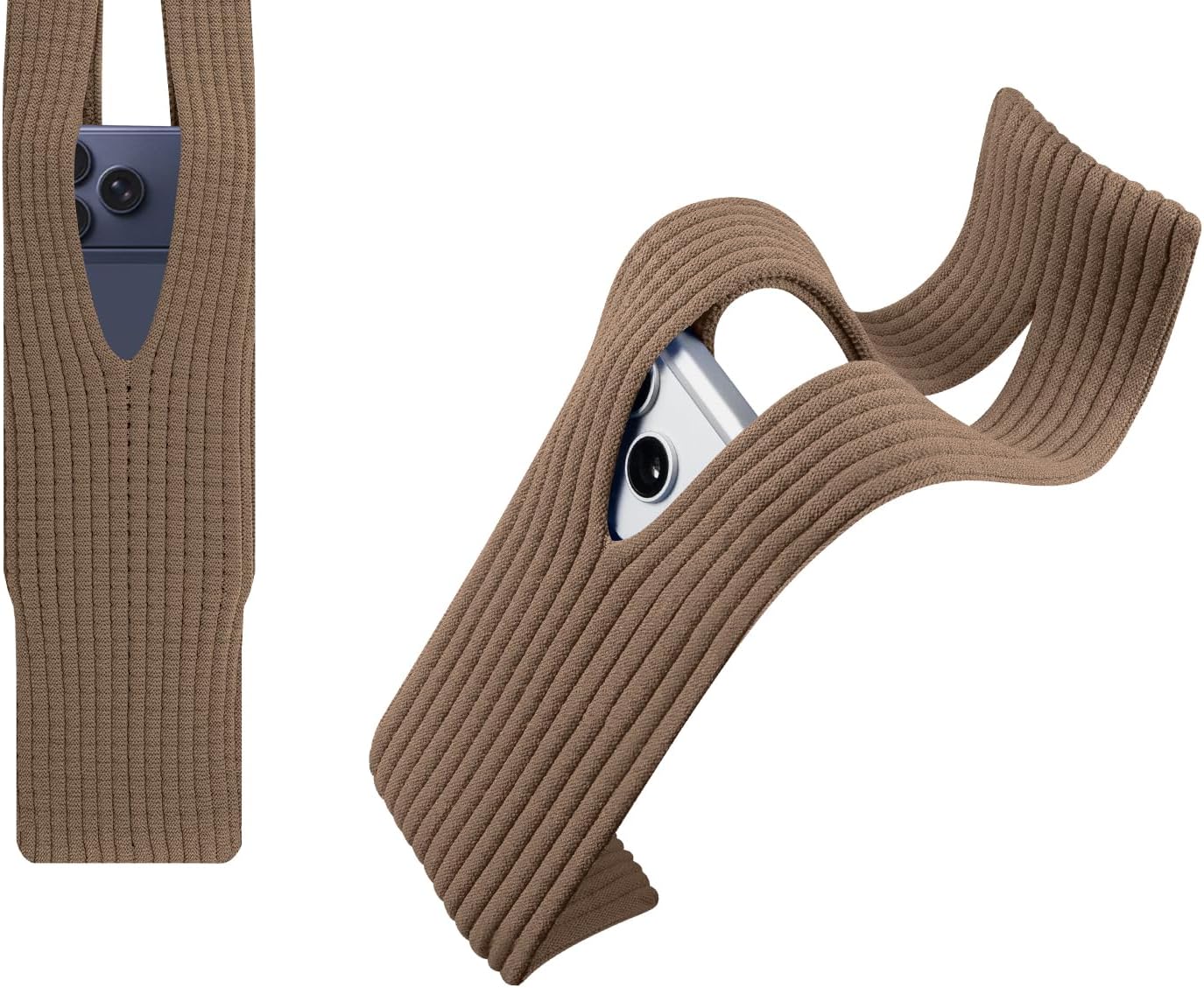 Knitted Phone Pouch Soft Stret - огляд і ціна Edc Daily Carry