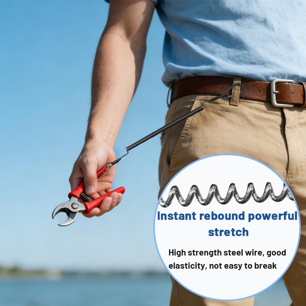 Anti Lost Flexible Phone Ropes - огляд і ціна Carabiner Keychain