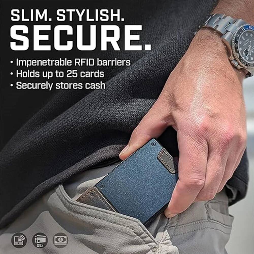 OUIO Men's RFID Blocking Minim - огляд і ціна Money Clip Magnetic