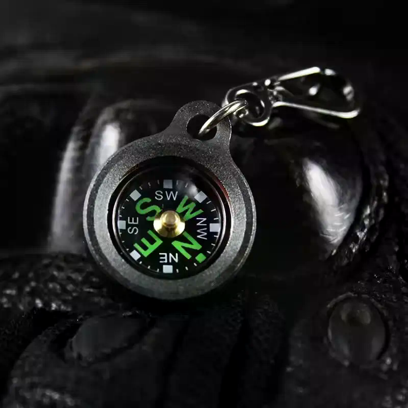 Mini Aluminum Alloy Compass Ke - огляд і ціна Compass Keychain Mini