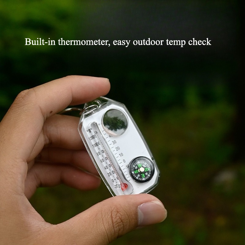 Outdoor Survival Compass Keych - огляд і ціна Compass Keychain Mini