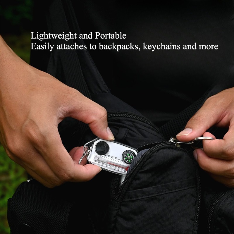 Outdoor Survival Compass Keych - огляд і ціна Compass Keychain Mini