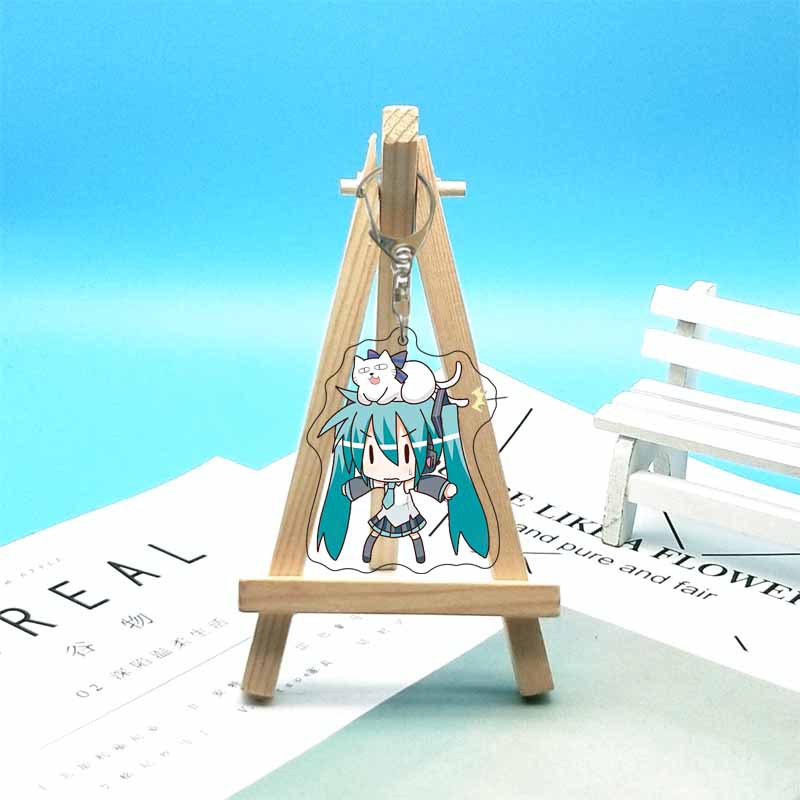 Hatsune Miku Anime Acrylic Cut - огляд і ціна Carabiner Keychain