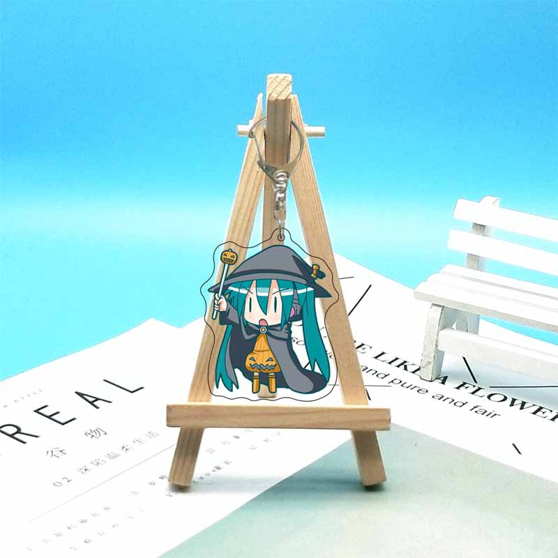 Hatsune Miku Anime Acrylic Cut - огляд і ціна Carabiner Keychain