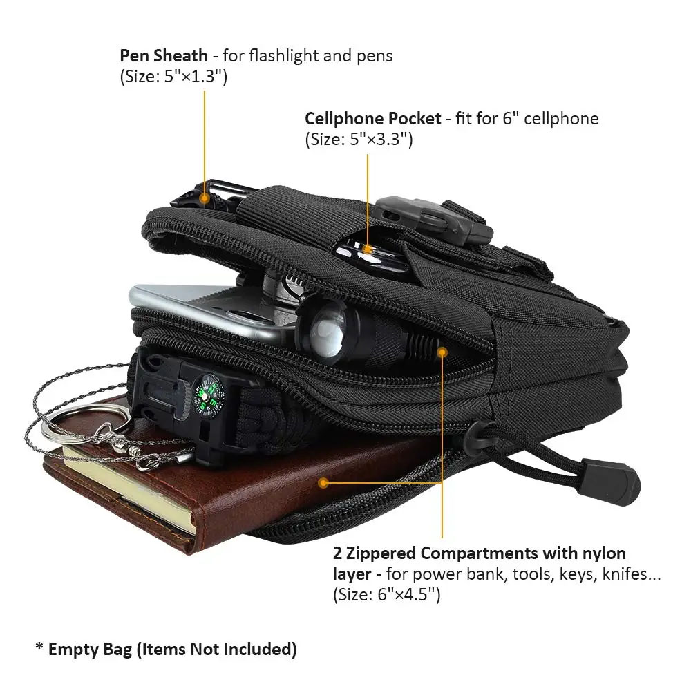 Outdoor Gear Tool Gadget Pocke - огляд і ціна Edc Carry Fanny Pack