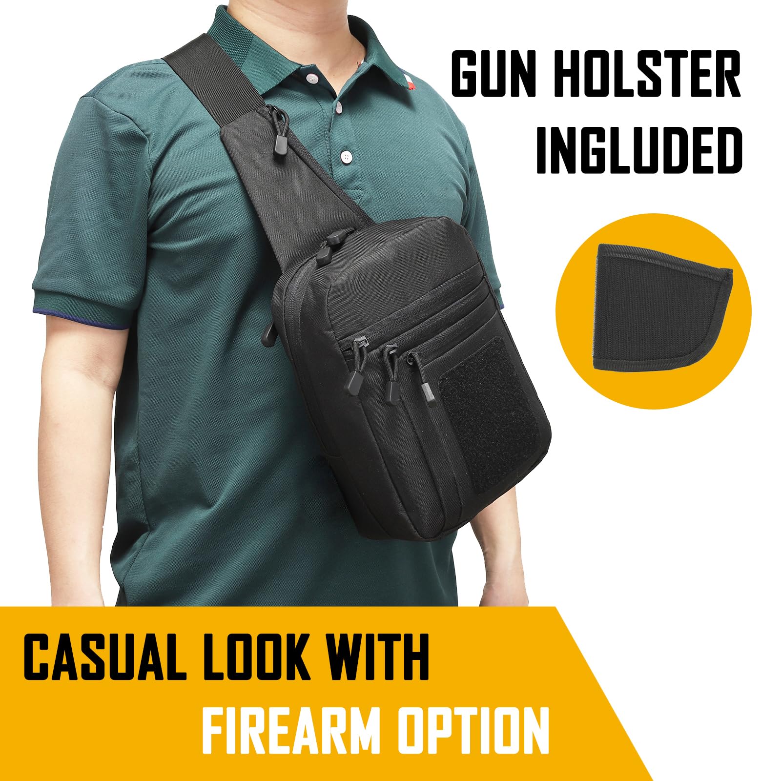 Concealed Carry Crossbody Bag  - огляд і ціна Edc Carry Fanny Pack