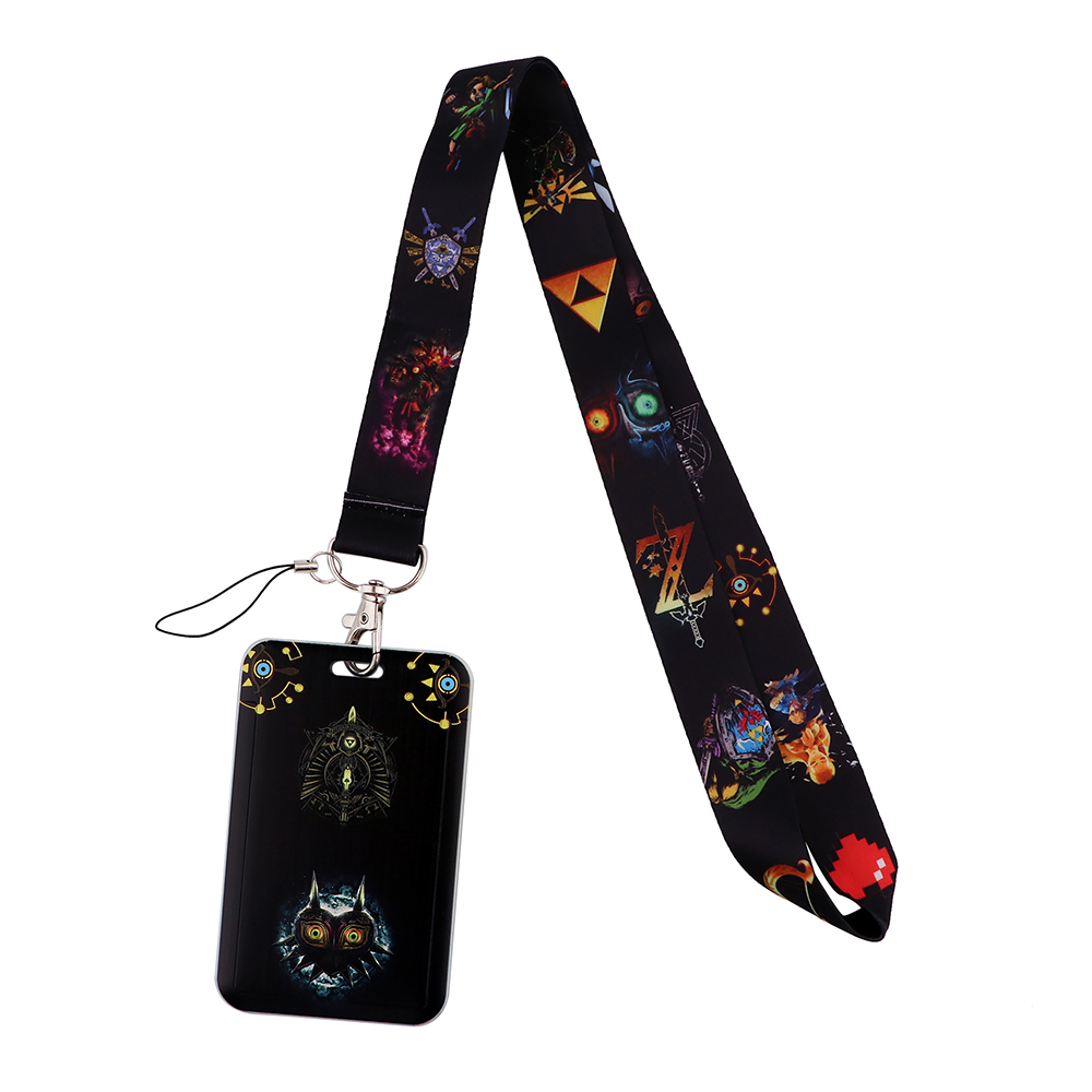 Cartoon Game Lanyards for Key  - огляд і ціна Carabiner Keychain