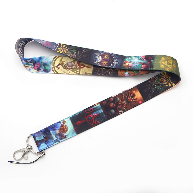 Cartoon Game Lanyards for Key  - огляд і ціна Carabiner Keychain